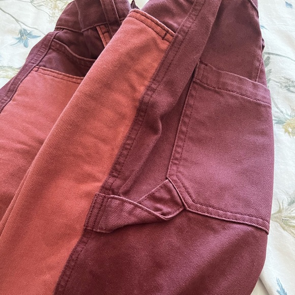 PacSun maroon two-tone carpenter pant - Picture 4 of 5